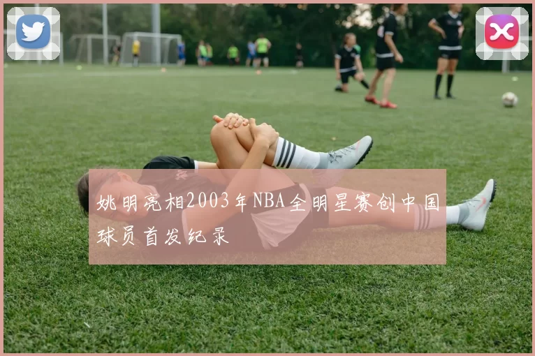 姚明亮相2003年NBA全明星赛创中国球员首发纪录