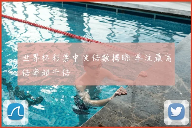 世界杯彩票中奖倍数揭晓 单注最高倍率超千倍